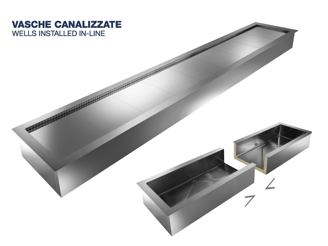 Vasche Canalizzate semilavorate