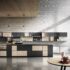 Arredamento bar in stile industrial