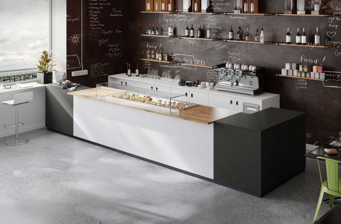 arredare un bar in stile moderno